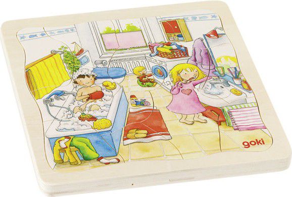 Goki Układanka warstwowa Mój dzień (GOKI-57566)