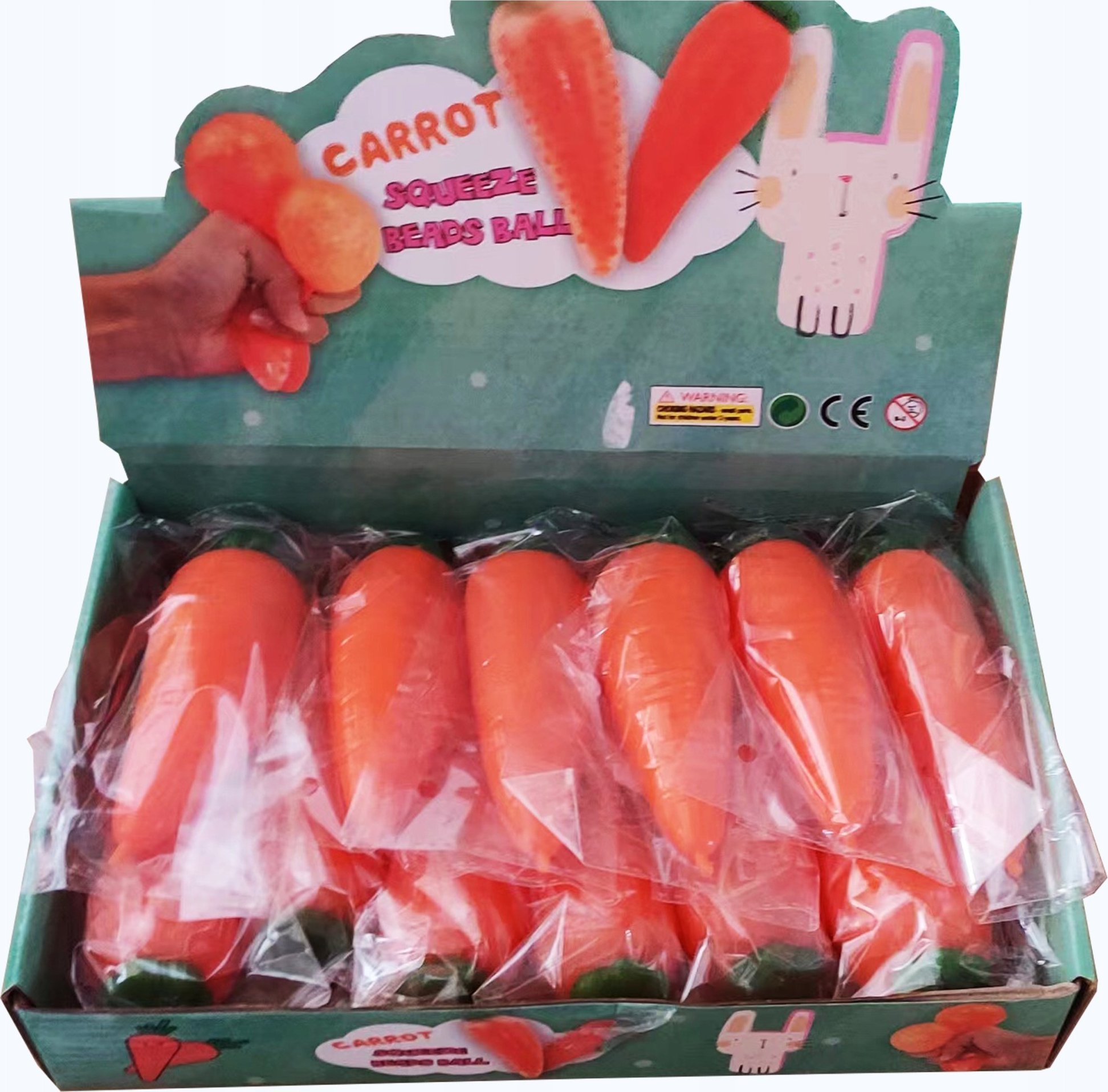 Artyzan GNIOTEK MARCHEWKA ANTYSTRESOWY SQUISHY GNIOTKI