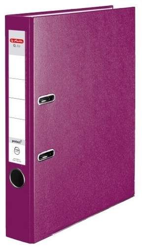 Segregator Herlitz dźwigniowy A4 50mm jagodowy (0050011889)