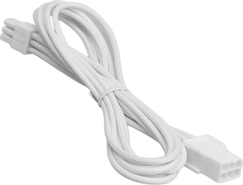 BitFenix PCIe 6-pin - PCIe 6-pin, 0.45m, Biały (BFAMSC6PEG45WWRP)