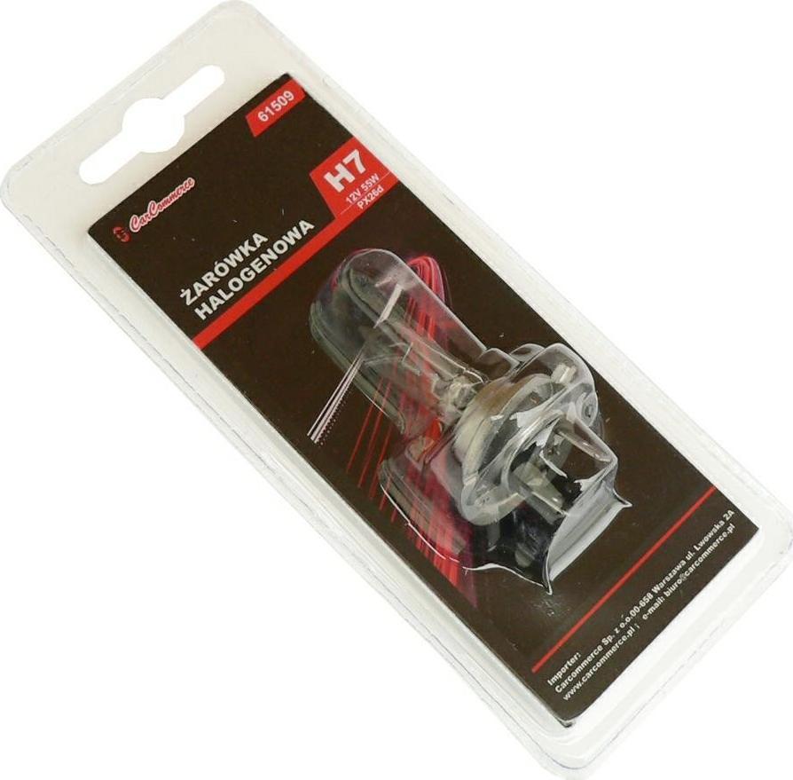 Carcommerce ŻARÓWKA H7 12V 55W PX26D- 1szt. blister