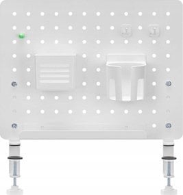 Powerton Pegboard szary, stal, DIY