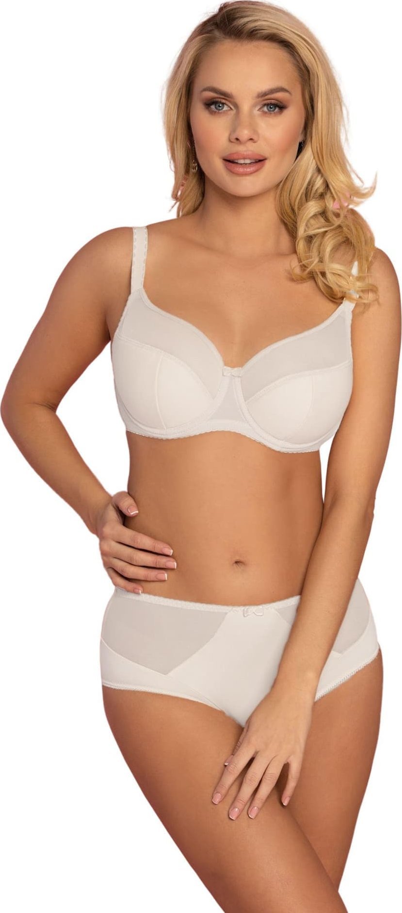 Vena Biustonosz VENA VB-425 biały MAX usztywniany (kolor ecru, rozmiar 95FMAX)