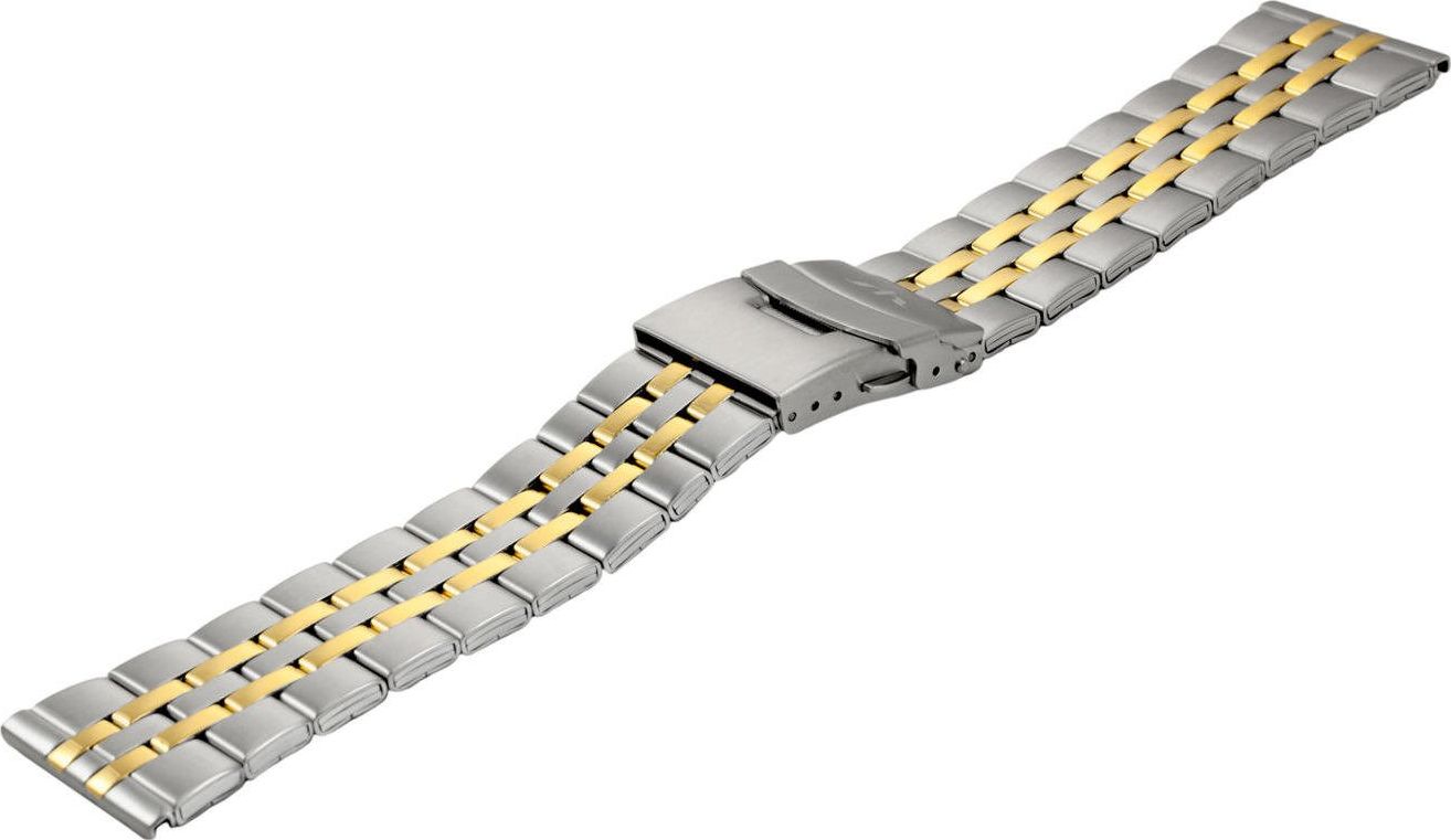 Bisset Bransoleta stalowa do zegarka 26 mm BR-123/26 TT Gold uniwersalny