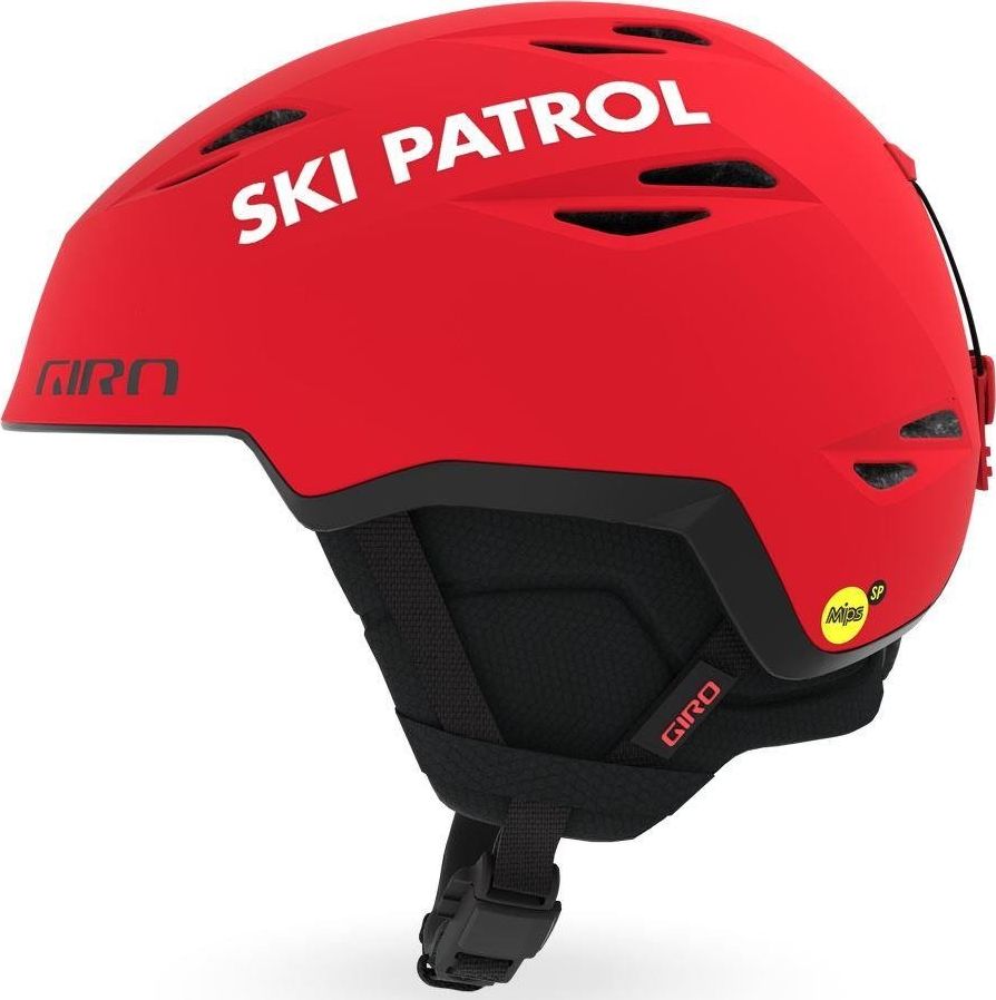 Giro Kask zimowy GIRO GRID MIPS matte bright red pat roz. M (55.5-59 cm)