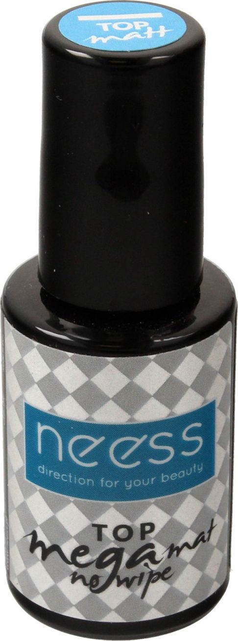 NEESS NEESS Top Mega Mat No Wipe na lakier hybrydowy 4ml