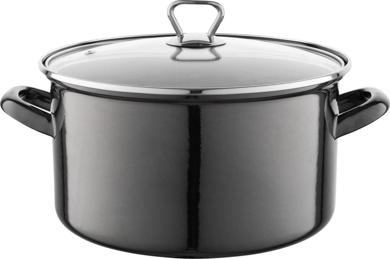 Emalia Pleszew Garnek emaliowany Emalia Polska Pleszew Metalico 24 cm 5,6 l