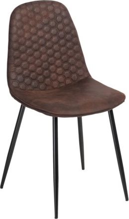 D2 Design Krzesło Hiko brązowe