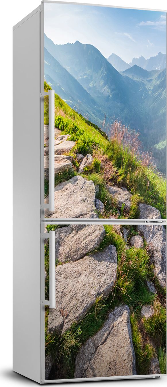 Tulup Naklejka samoprzylepna na lodówkę 70x190 cm Górski szlak