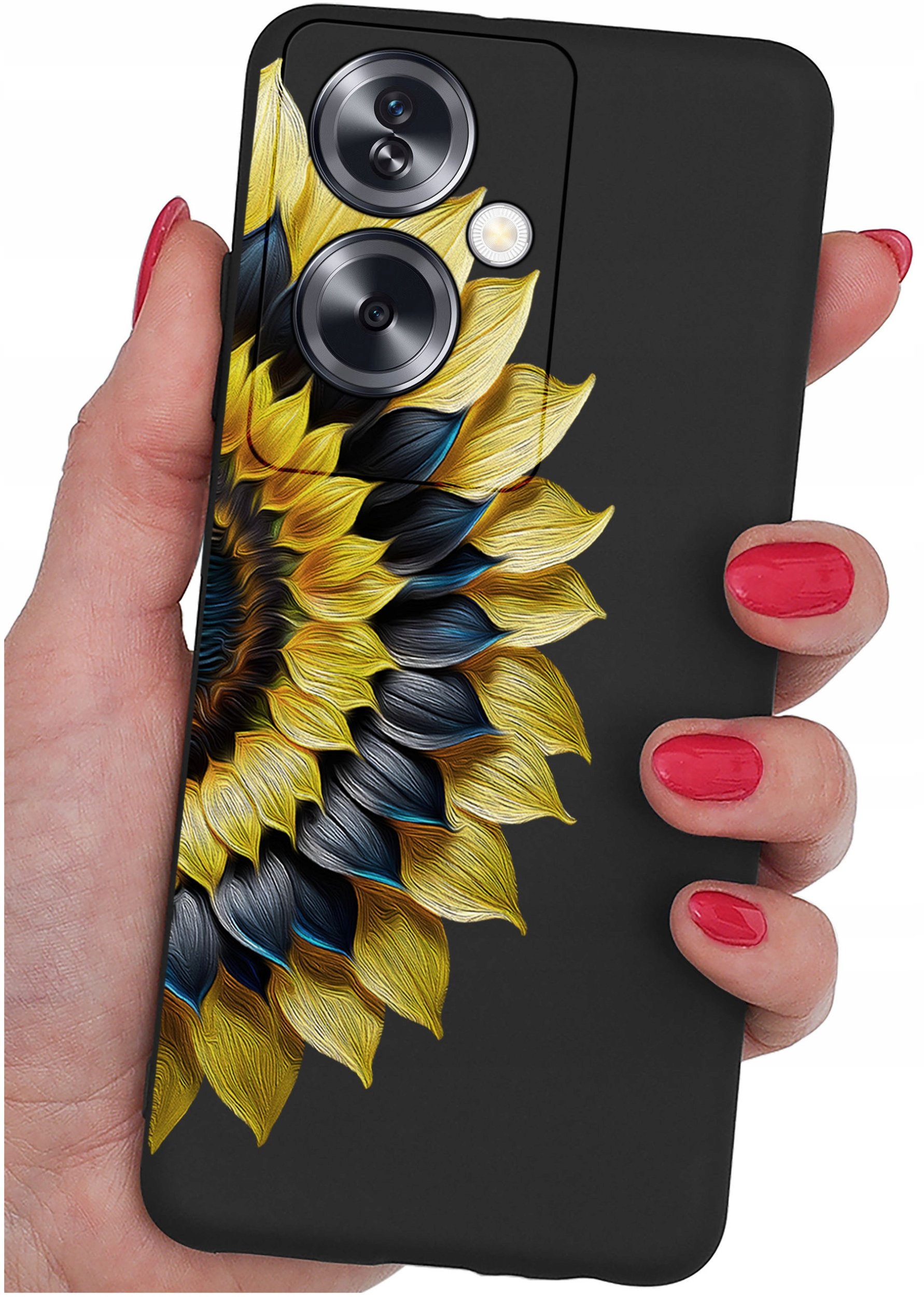 ETUI do Oppo A79 5G WZORY |SILIKONOWE MATT CASE + SZKŁO ochronne 9H