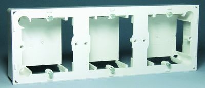 Kontakt-Simon Puszka n/t potrójna MPN3/11 biała - MPN3/11