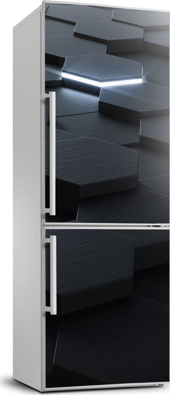 Tulup Naklejka samoprzylepna na lodówkę 60x180 cm Abstrakcja