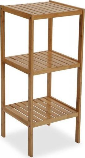 Bigbuy Home Półka Łazienkowa Versa Bambus (33 x 80 x 34 cm)