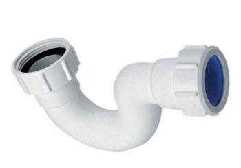 Syfon McAlpine rurowy 5/4" biały (HC24-32)