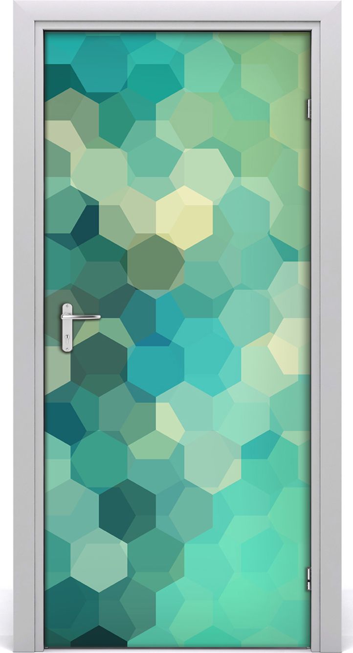 Tulup Fototapeta samoprzylepna na drzwi 95 x 205 cm abstrakcja