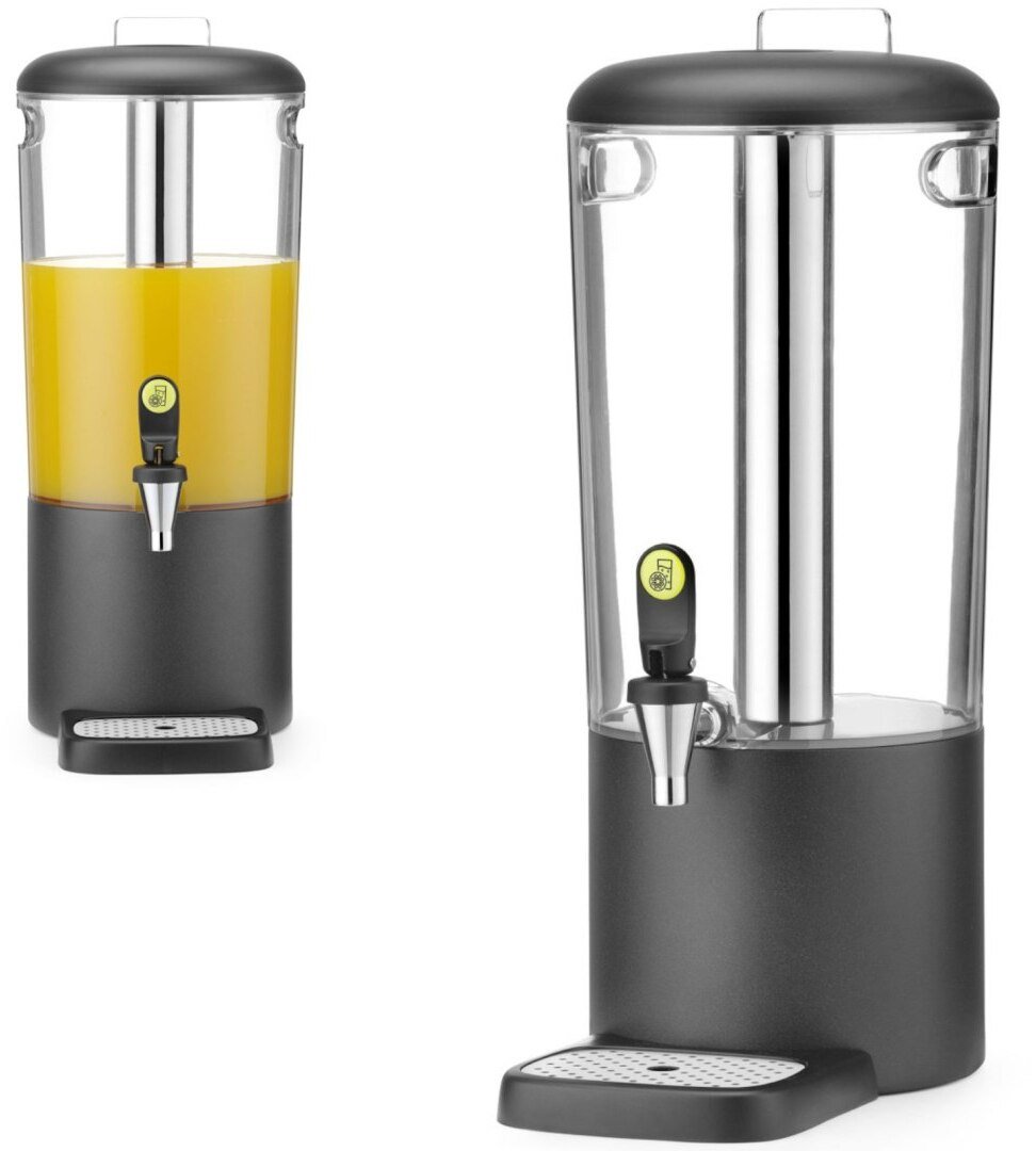 Hendi Dyspenser chłodzący dozownik do soków i napojów UNIQ 8 l - czarny