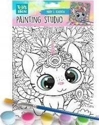 Zestaw do malowania Canvas Kotek Kitten 9438 STNUX