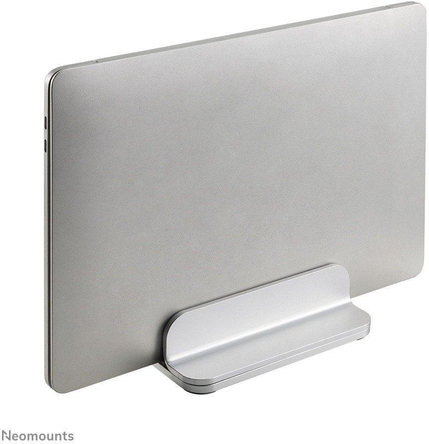 Neomounts vertical laptop stand, silver