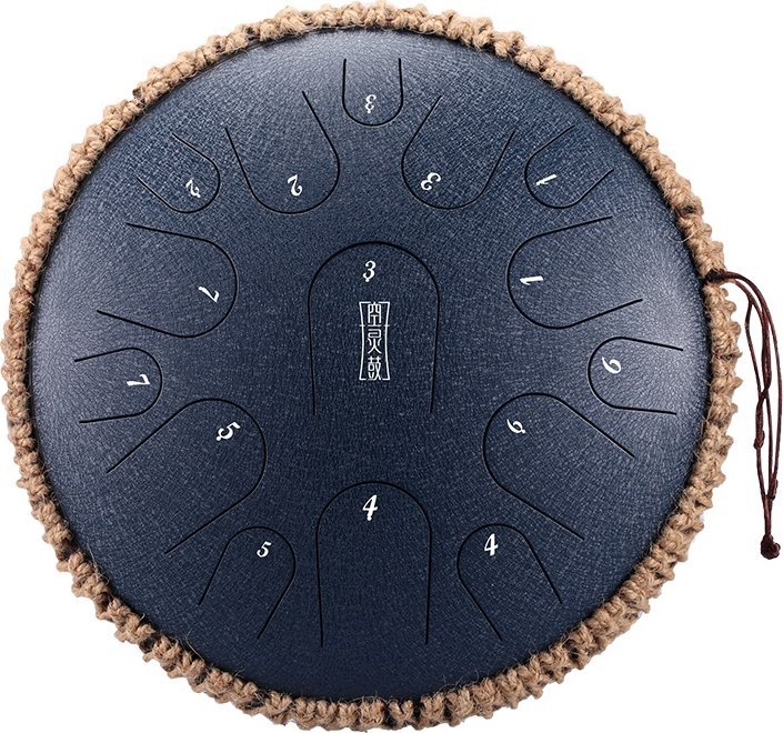 HLURU HLURU TB15-14 NavyBlue Tongue drum 14" 15 ton