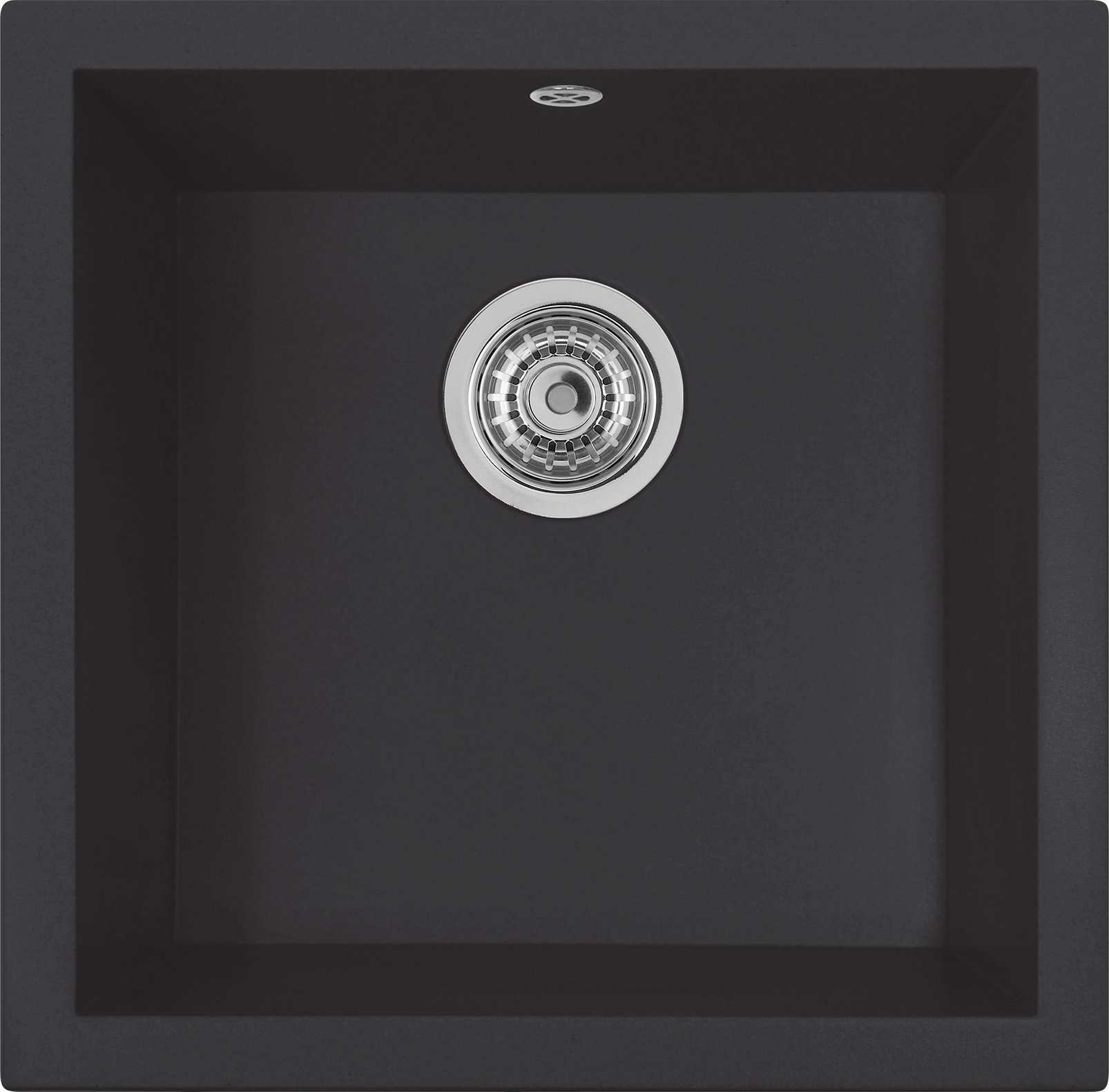 Zlewozmywak Pyramis ZLEWOZMYWAK ROMA 46 44 CZARNY METAL