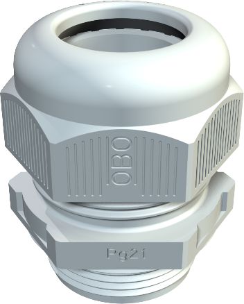 Bettermann Dławnica kablowa poliamidowa PG36 IP68 V-TEC PG36 LGR jasnoszara (2024780)