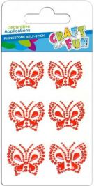 Euro Trade KrysztaĹ‚y samoprzylepne motyle 382482