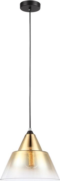 Lampa wisząca Italux Parma retro industrial czarny (MDM2375/1 AMBL)