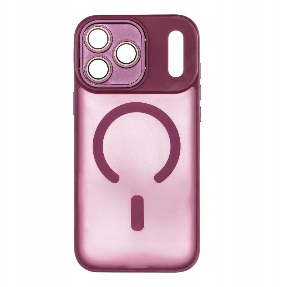 Futerał VARIETE MAG COVER kompatybilny z MagSafe do IPHONE 17 PRO MAX fioletowy