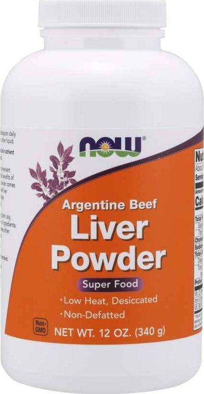 NOW Foods NOW Foods - Liver Powder, Argentine Beef, 340g