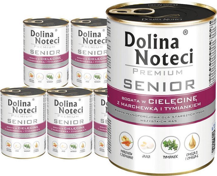 Dolina Noteci Premium Senior z cielęciną 12x400g