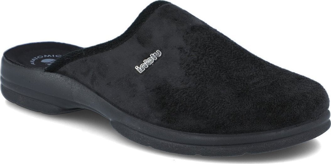 Inblu Kapcie męskie Inblu PO 75 czarne klapki męskie domowe 44