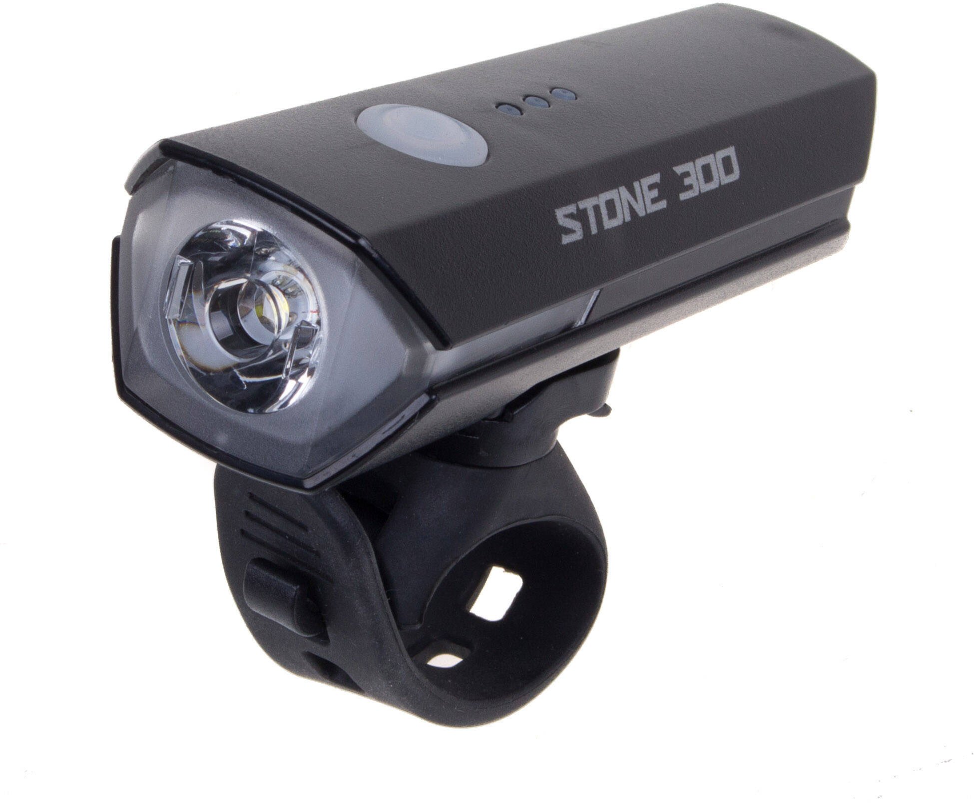 Lampa przednia Verso STONE 300 USB-C 300 lm czarna Uniwersalny