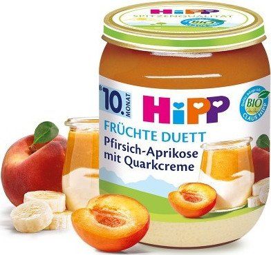 HiPP HiPP BIO Serek z Brzoskwiniami Bananami i Morelami