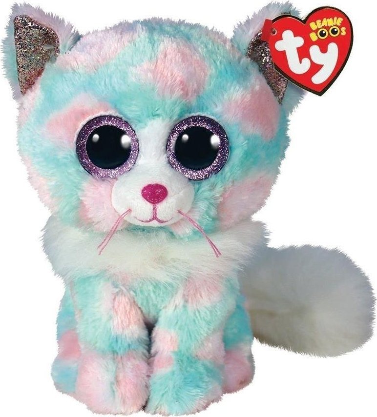 TY Ty Beanie Boo Opal Cat Soft Toy (24 cm)