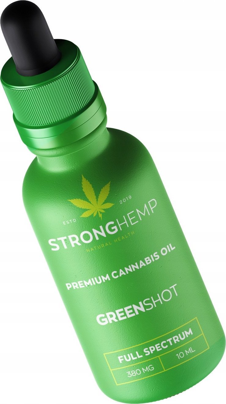 Strong Hemp olejek konopny GREEN SHOT CBD THC
