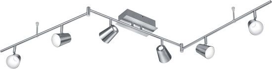 Lampa sufitowa Trio Spot sufitowy srebrny Trio NARCOS LED 873110607