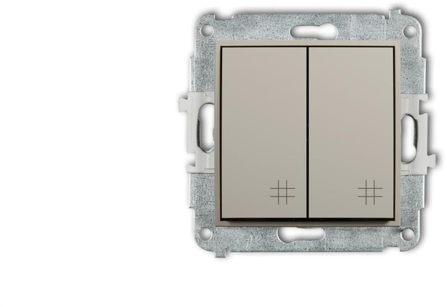 MINI Mechanizm łącznika podwójnego krzyżowego taupe 60MWP-66