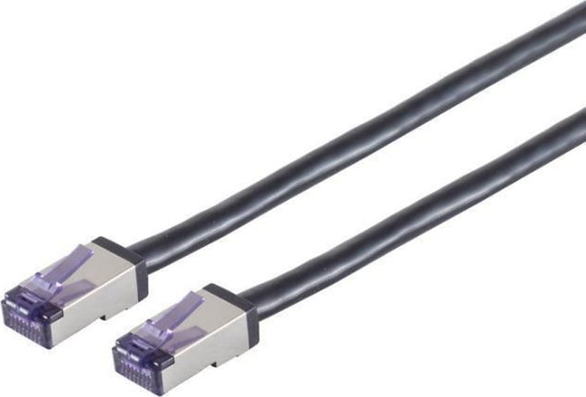 Lanview Lanview LVN-CAT6A-FLEX-10M kabel sieciowy Czarny S/FTP (S-STP)