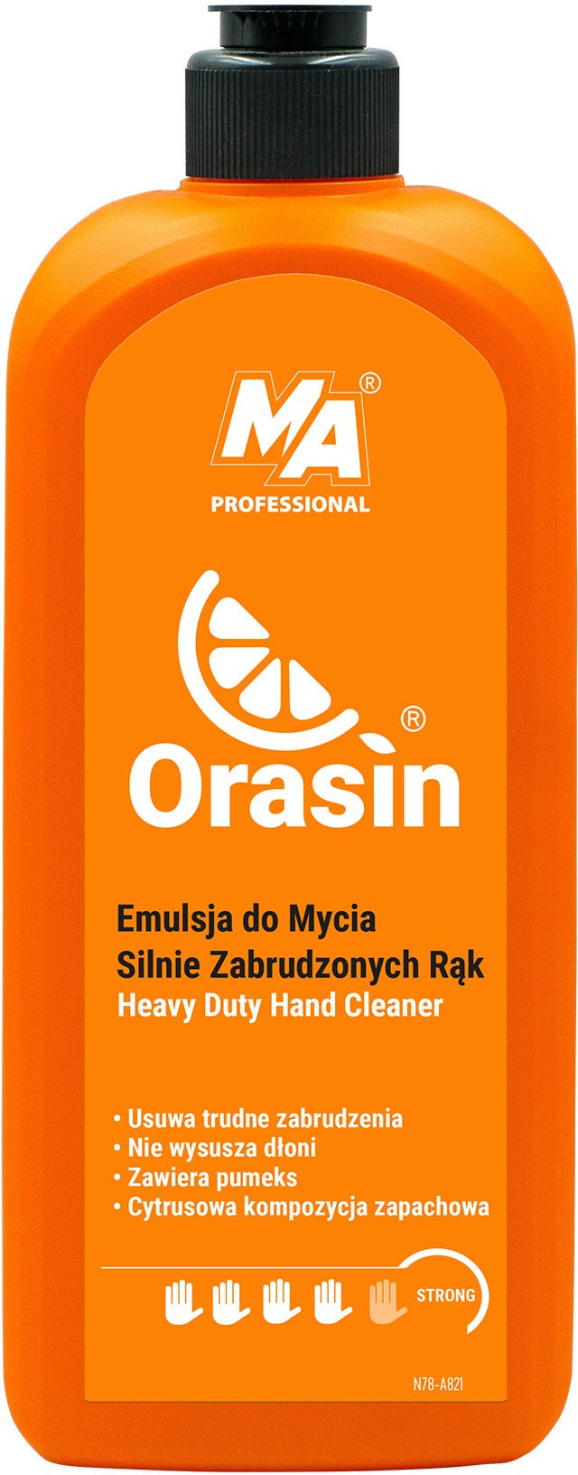EMULSJA DO MYCIA SILNIE ZABRUDZONYCH RĄK ORASIN 550G