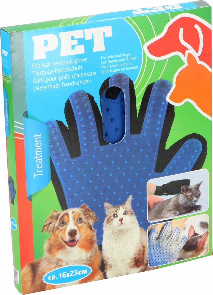 Grzebień rękawica do sierści dla psa i kota.