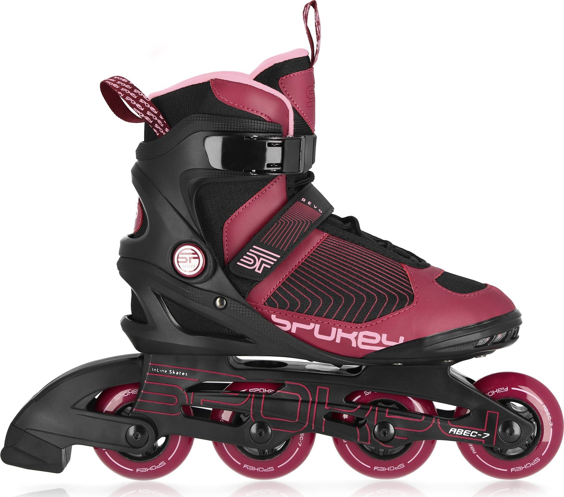 Rolki Spokey Revo rekreacyjne różowe r. 41