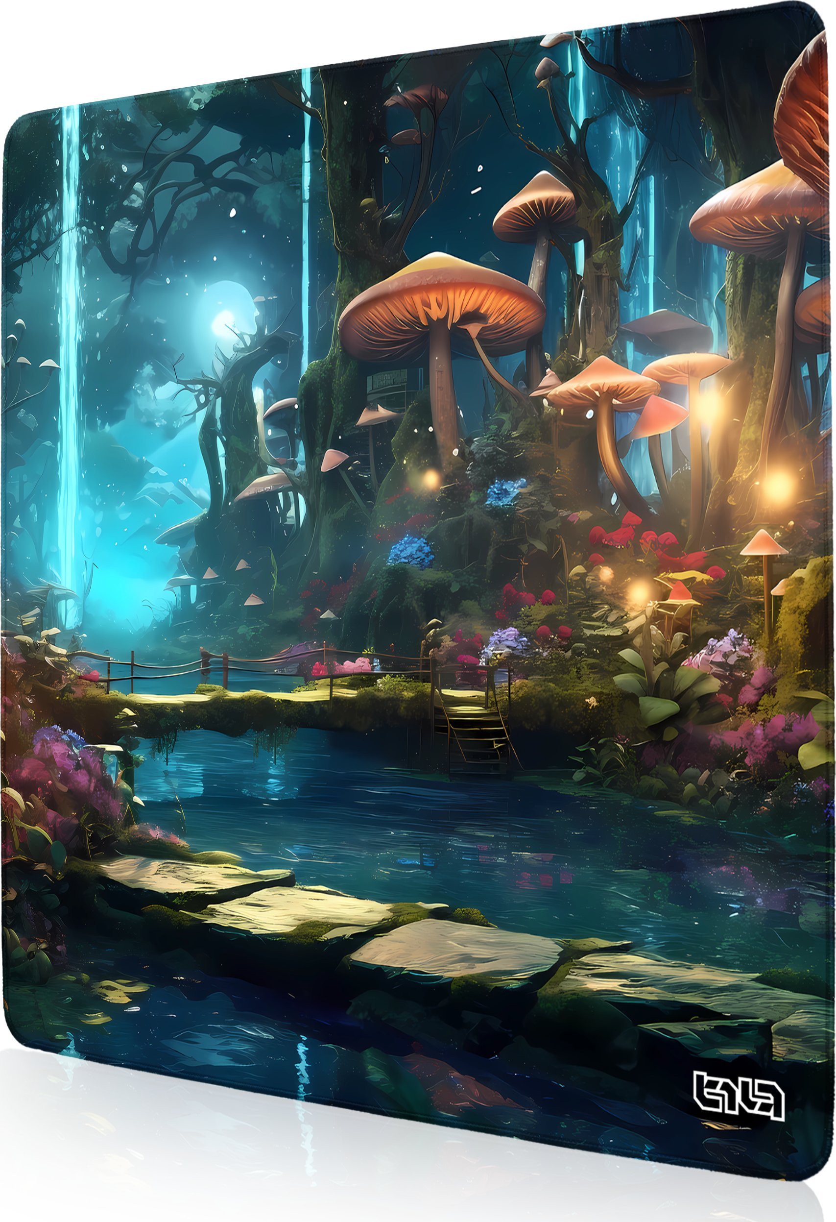 Podkładka Tilt PODKŁADKA POD MYSZ GAMINGOWA Tajemniczy Las 30x30 TILT Antypoślizgowa XL