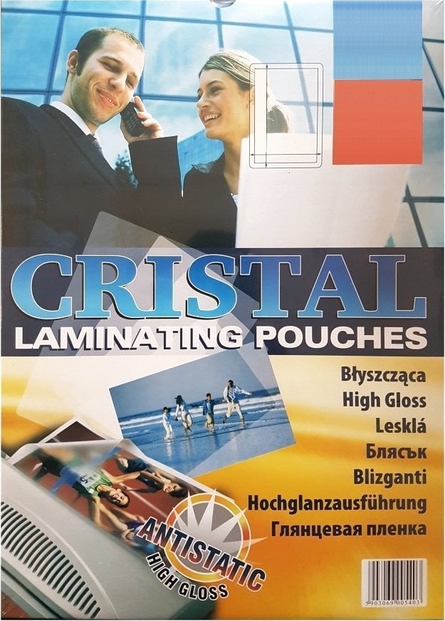 Argo Folia do laminowania 60x95mm ARGO 326017 błyszcząca 175mic 100 szt