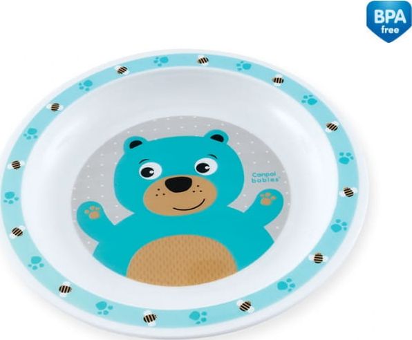 Canpol Talerzyk plastikowy Cute Animals Miś 4/411 Canpol babies