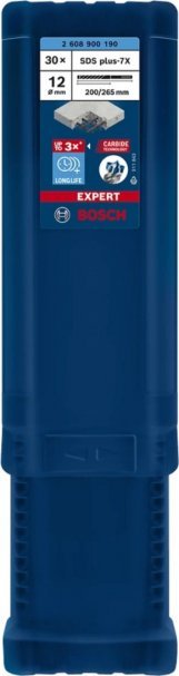 Wiertło Bosch Bosch Expert hammer drill bit SDS-plus-7X, 12mm, 30 pieces (working length 200mm)