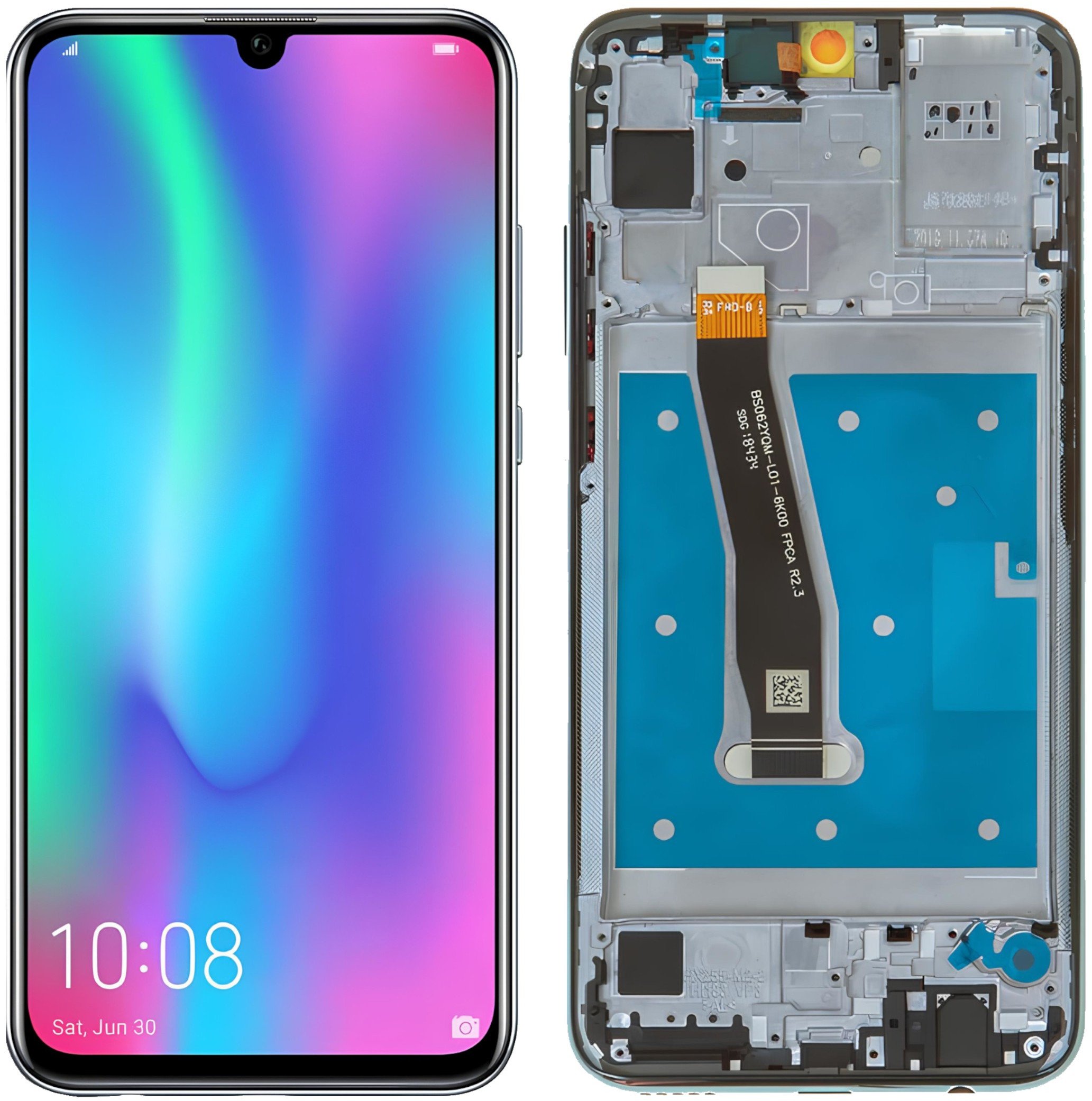 Wyświetlacz do Honor 20 Lite LCD HRY-LX1T Ekran Ramka