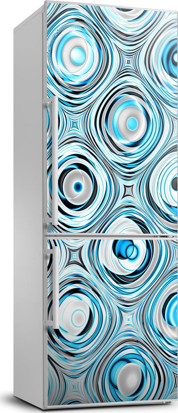 Tulup Naklejka samoprzylepna na lodówkę 70x190 cm Fraktalna grafika