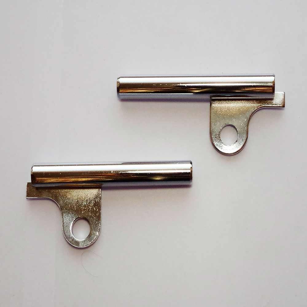 Z.P.H. Moto-Mer Uchwyt kierunkowskazów okrągłych przód chrom MZ 2szt