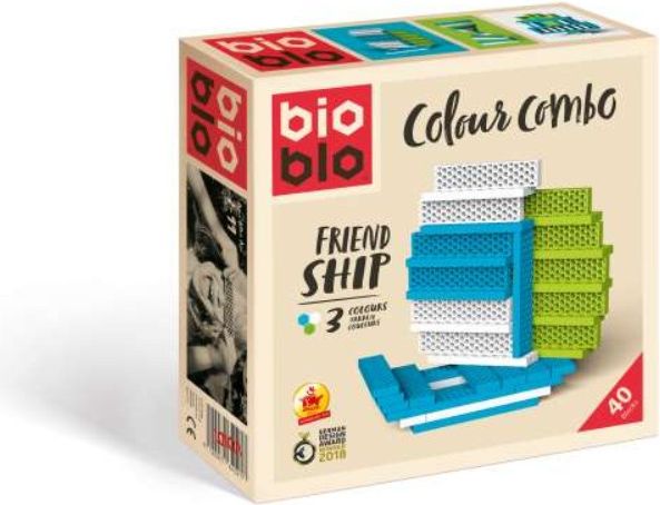 Piatnik Klocki BIOBLO 40 elementów Statek (640262)