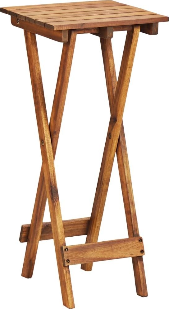 vidaXL Stojak na kwiaty, 30x30x67 cm, lite drewno akacjowe